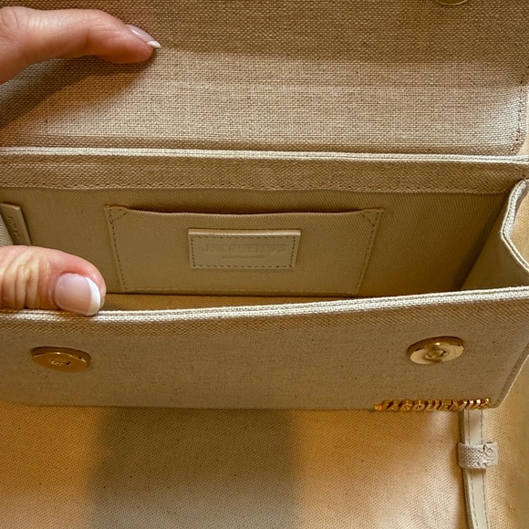 Jacquemus Cream Mini Bag like new π― authentic - Picture 7 of 15